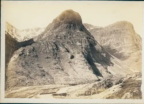 Kabinett Foto Schottland, The Pass of Glen Coe, 1894