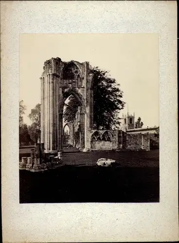 Kabinett Foto York Yorkshire England, St. Marys Church, 1894