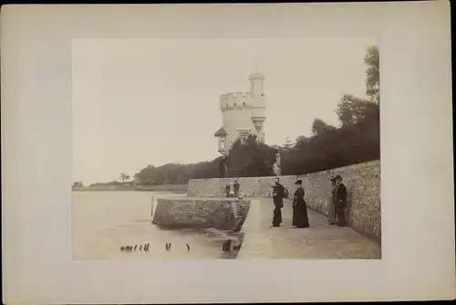 Kabinett Foto Isle of Wight England, Appley Tower, 1896