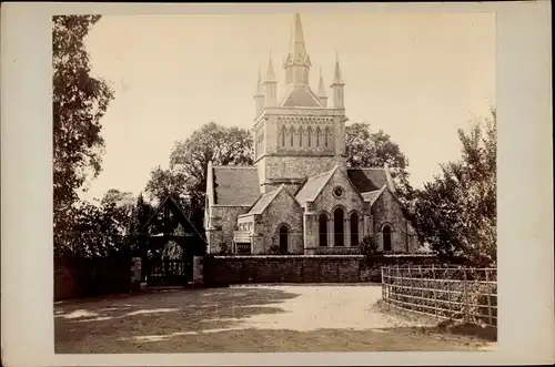 Kabinett Foto Whippingham Isle of Wight England, Church, 1896