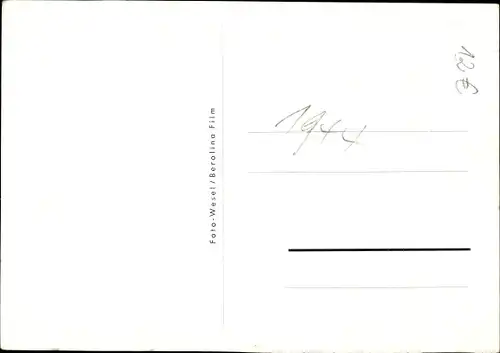 Ak Schauspielerin Grethe Weiser, Portrait mit Zigarette, Autogramm