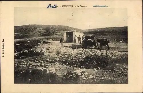 Ak Anoceur Marokko, La Source