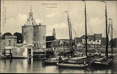 Ak Enkhuizen Nordholland Niederlande, Drommedaris