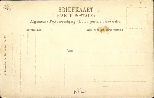 Ak Hilversum Nordholland Niederlande, Heideheuvel