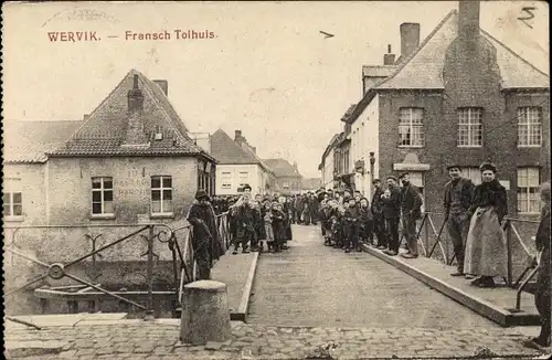 Ak Wervik Wervicq Westflandern, Fransch Tolhuis