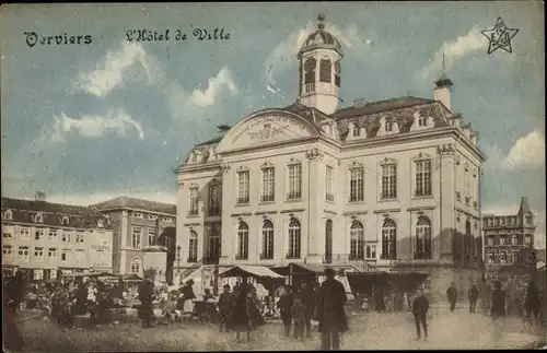 Ak Verviers Wallonien Lüttich, L'Hôtel de Ville