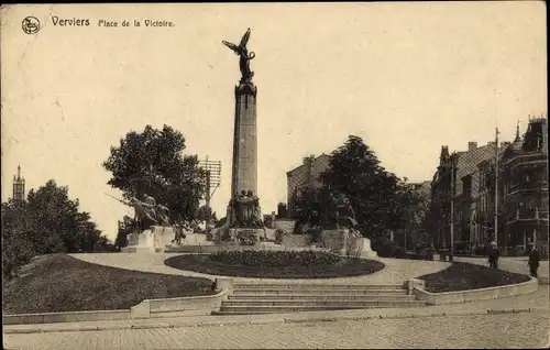 Ak Verviers Wallonien Lüttich, Place de la Victoire