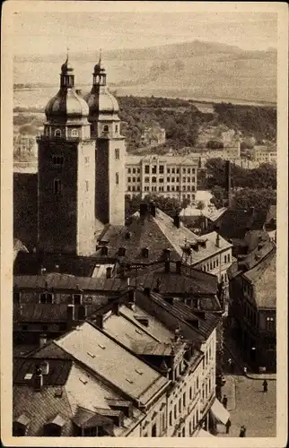 Ak Plauen im Vogtland, Blick auf die Johanniskirche