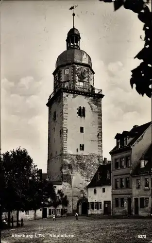 Ak Altenburg in Thüringen, Nicolaiturm