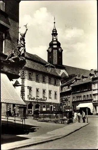 Ak Ilmenau in Thüringen, Straße des Friedens, Stadtapotheke