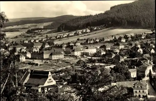 Ak Ilmenau in Thüringen, Neues Wohnviertel am Lindenberg, Panorama