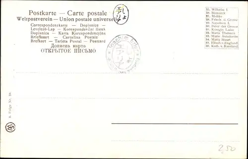 Künstler Ak Napoleon Bonaparte, Portrait