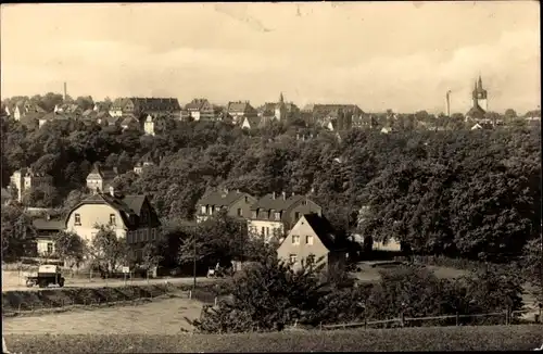 Ak Mittweida in Sachsen, Blick auf den Ort