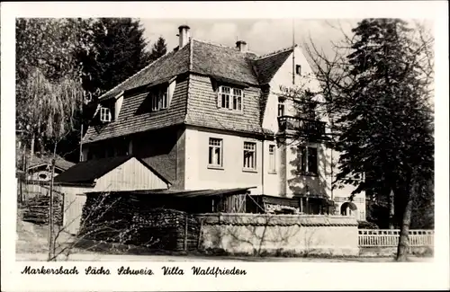Ak Markersbach Bad Gottleuba in Sachsen, Villa Waldfrieden