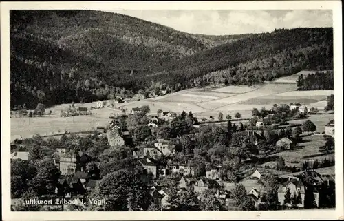 Ak Erlbach im Vogtland, Gesamtansicht