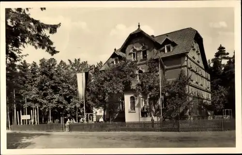 Ak Schönberg Bad Brambach im Vogtland, IWK Betriebsferienheim Maxim Gorki