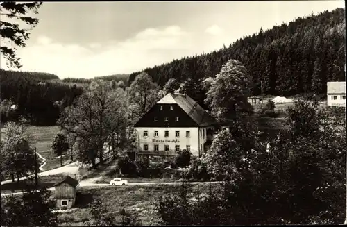 Ak Sayda im Erzgebirge, Gaststätte im Mortelgrund