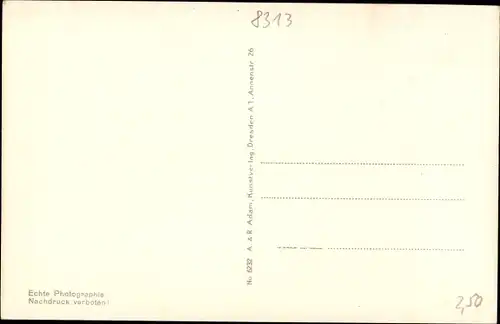 Ak Dohna in Sachsen, Ortsansicht