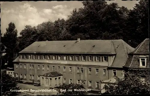 Ak Berggießhübel in Sachsen, Bad der Werktätigen