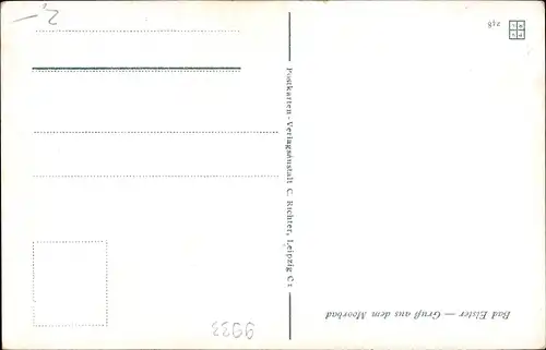 Ak Bad Elster im Vogtland, Moorbad, Innenansicht
