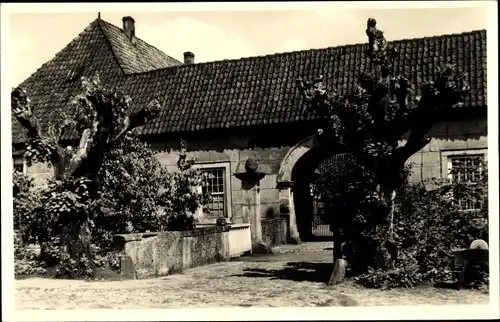 Foto Ak Tecklenburg in Westfalen, Burg, Tor