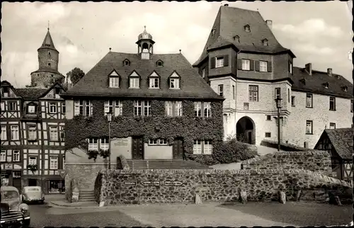 Ak Idstein im Taunus Hessen, Rathaus