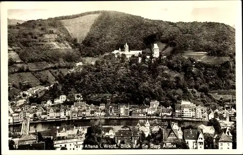 Ak Altena in Westfalen, Blick auf die Burg