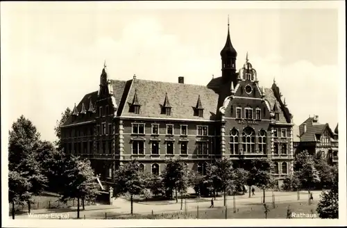 Ak Wanne Eickel Herne Westfalen, Rathaus