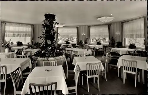 Ak Winterberg im Sauerland, Astensanatorium, Speisesaal