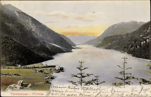 Ak Pertisau Eben am Achensee in Tirol, Fürstenhaus