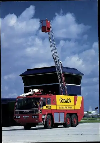 Ak London England, Gatwick Airport Fire Service, Gloster Saro Javelin F.T.P.