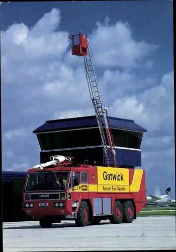 Ak London England, Gatwick Airport Fire Service, Gloster Saro Javelin F.T.P.