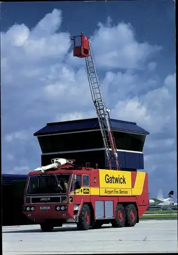 Ak London England, Gatwick Airport Fire Service, Gloster Saro Javelin F.T.P.