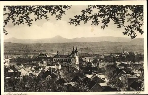 Ak Bohosudov Mariaschein Region Aussig, Panorama