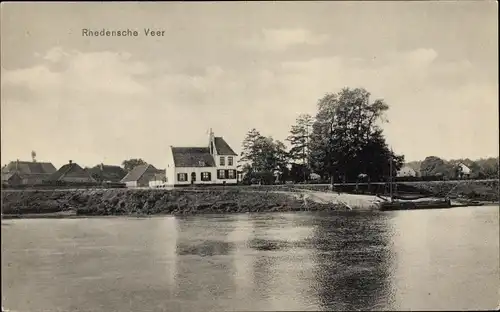 Ak Rheden Gelderland, Rhedensche Veer
