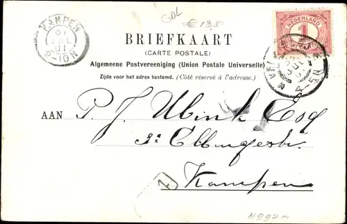 Ak De Steeg Rheden Gelderland, Straßenpartie