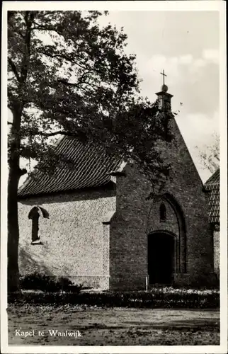 Ak Waalwijk Nordbrabant Niederlande, Kapel