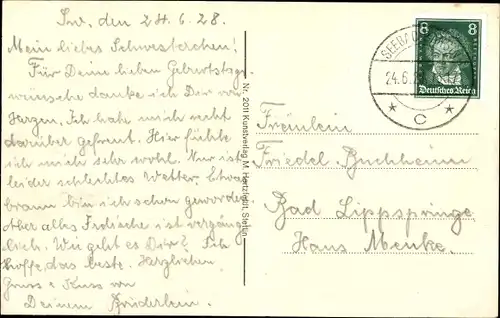 Ak Świnoujście Swinemünde Pommern, Kurhaus und Promenade