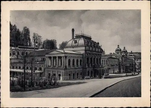 Ak Mariánské Lázně Marienbad Region Karlsbad, Zentralbad