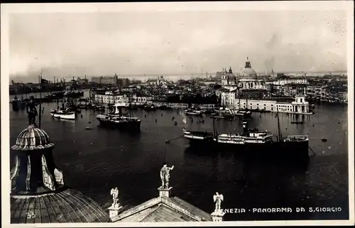 Ak Venezia Venedig Veneto, Panorama da S. Giorgio