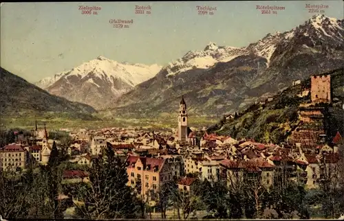 Ak Meran Merano Südtirol, Panorama