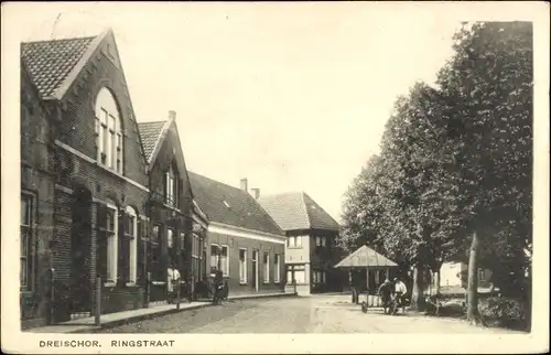 Ak Dreischor Zeeland, Ringstraat