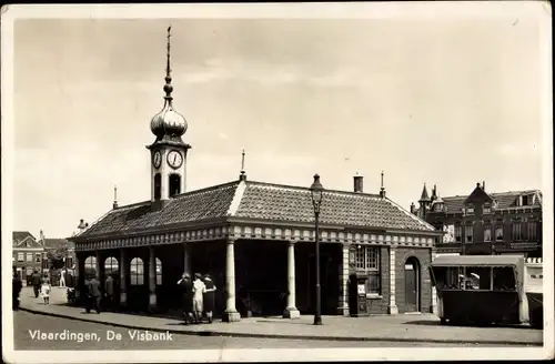 Ak Vlaardingen Südholland, De Visbank