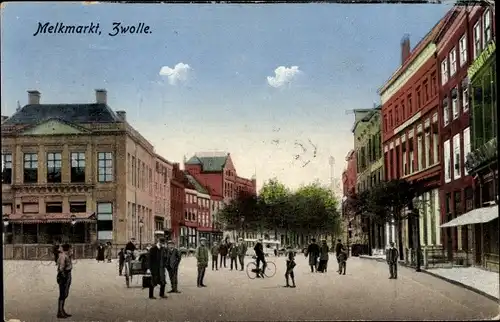 Ak Zwolle Overijssel Niederlande, Melkmarkt