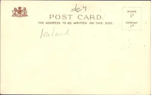 Wappen Litho Dublin Irland, the Viceregal Lodge