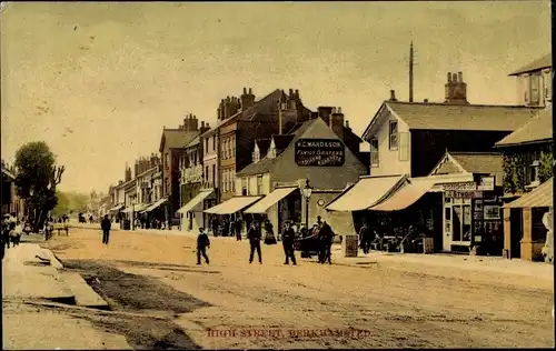 Ak Berkhamsted Hertfordshire England, High Street