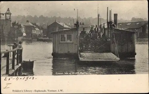 Ak Cowes Isle of Wight England, The Ferry