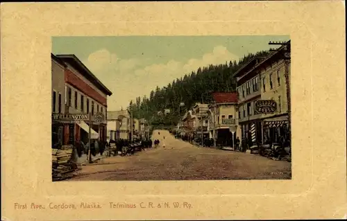 Ak Cordova Alaska USA, First Avenue