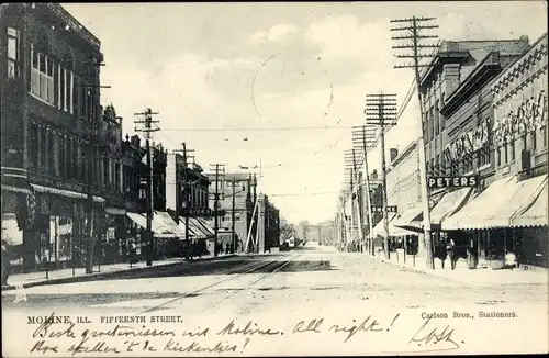 Ak Moline Illinois USA, Fifteenth Street