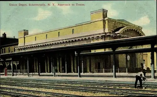 Ak Schenectady New York USA, Union Depot